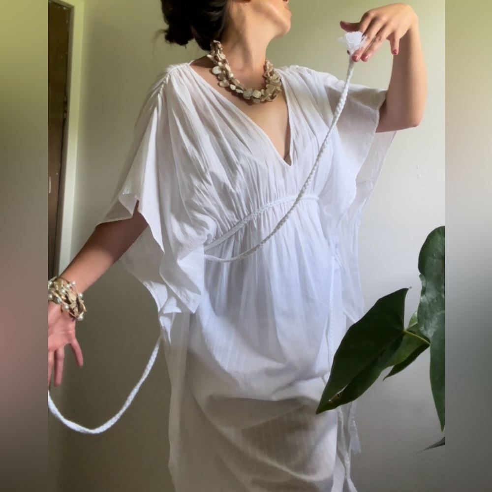 Zara White Vacation Dess